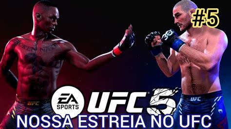 Ufc 5 Modo Carreira 1° Luta No Profissional No Ufc Ufc5 Ufc Ps5