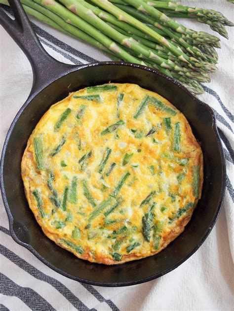 Asparagus Frittata Caroline S Cooking