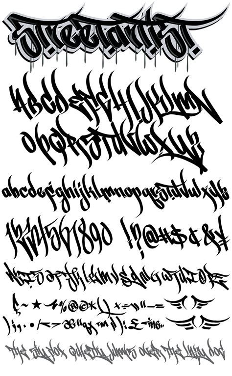 Street Artist Font Family - Graffiti Fonts