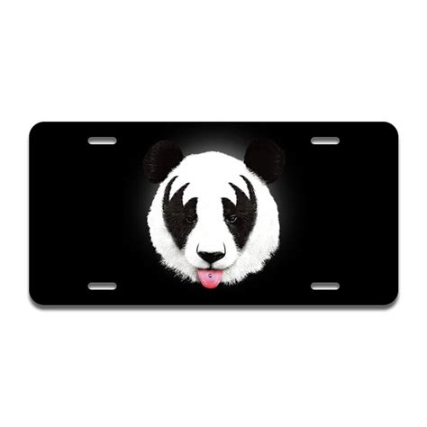 Signmission Rock N Roll Panda Aluminum Plate Frame Wayfair