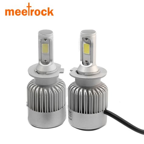 Meetrock H4 H7 H11 H8 H1 Hb3 9005 Hb4 9006 H3 LED Voiture Phare Ampoule