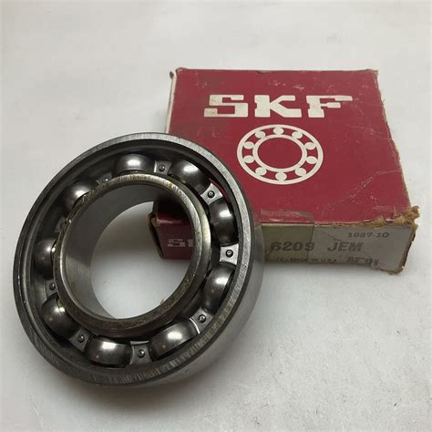 SKF JEM Deep Groove Ball Bearing 85mm OD 45mm ID 19mm Width 6209 JEM EBay