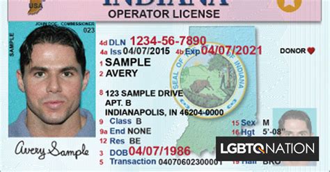 Indiana Now Offers A Gender Neutral Option For State Ids And Drivers