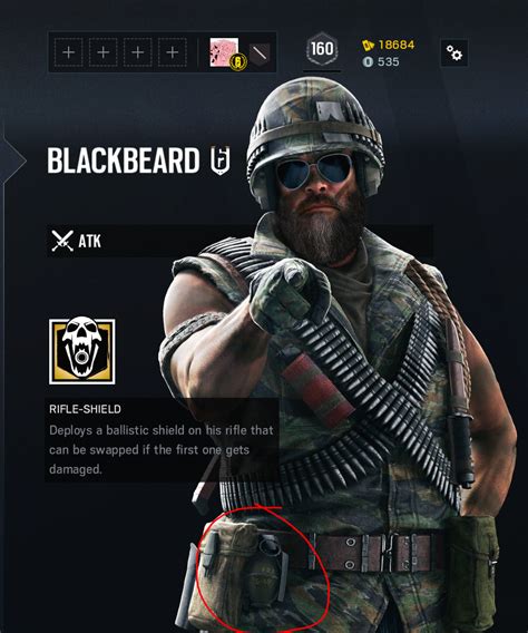 The Buff Blackbeard Wants Is Right On His Hip Rrainbow6