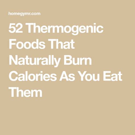 THERMOGENIC DIET