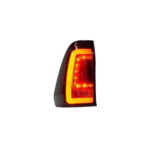 Focos Traseros Led Toyota Hilux Fondo Rojo Ahumado Biocar Tuning