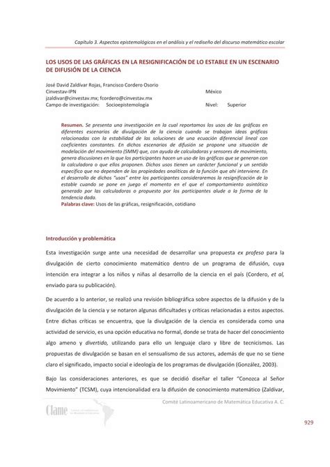 PDF LOS USOS DE LAS GRÁFICAS EN LA RESIGNIFICACIÓN DE LO PDF