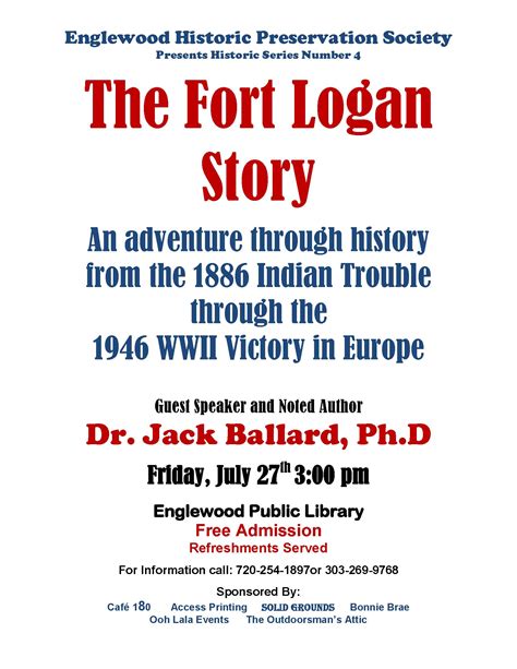 Past Events | Englewood Historic Preservation Society