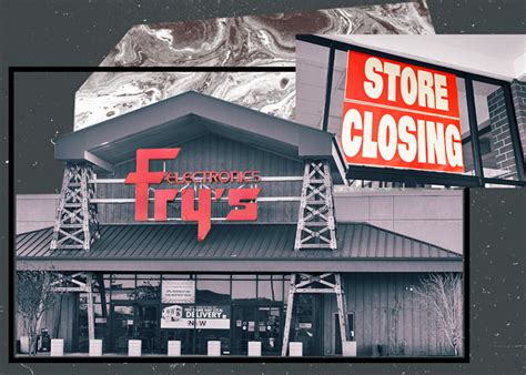 Frys Electronics Shutters All Stores