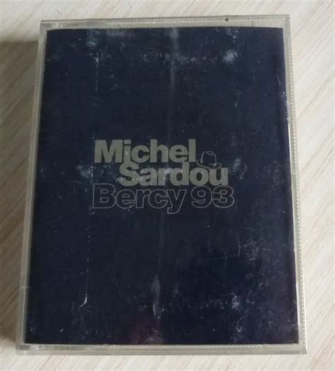 Coffret K Cassette Audio Tape Michel Sardou Bercy Eur