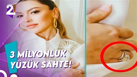 Hadise Mehmet Dinçerler in Taktığı Sahte Yüzüğü Sattı Müge ve