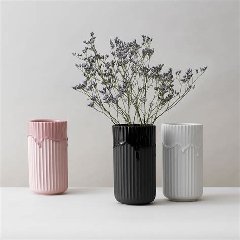 Lyngby Vase Rosa Med L Beglasur Cm Vaser Hjem Dk