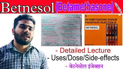 Betnesol Injection Betamethasone Injection Uses Dose Side