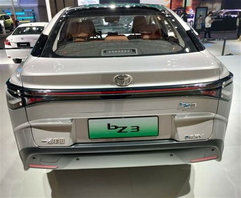 Toyota Bz Electric Sedan On The Tianjin Auto Show In China