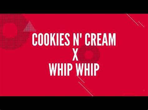 Rhove ANNA Guè Sfera Ebbasta Cookies N Cream x Whip Whip