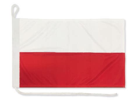 Flaga Polski Na Jacht X Cm Bandera Jachtowa Eglarska Polska