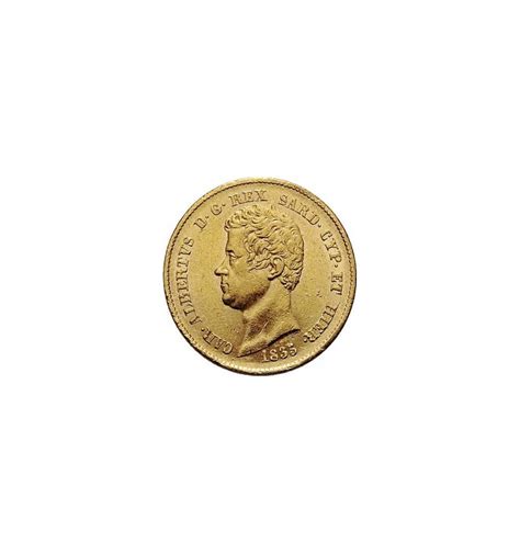 Marengo Italiano D Oro 20 Lire Carlo Alberto Euronummus SpA