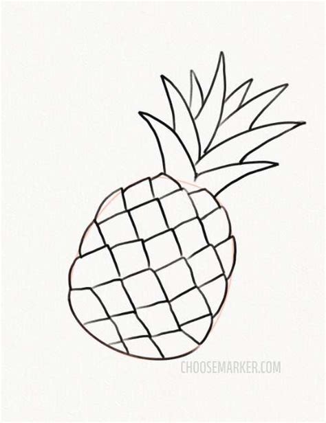 35 Easy Fruit Drawing Ideas For Beginers Choose Marker