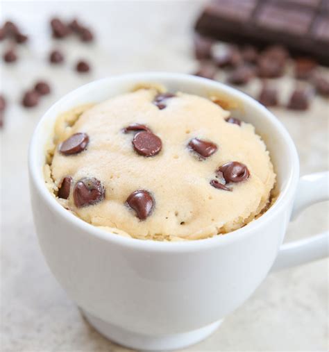 Chocolate Chip Mug Cake Kirbie S Cravings