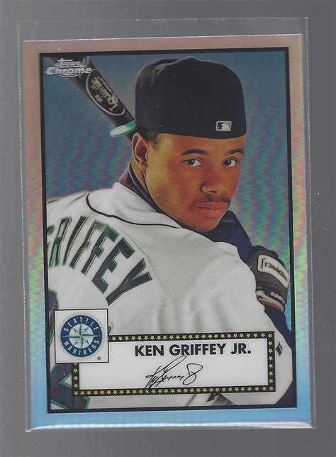 Ken Griffey Jr 2021 Topps Chrome Platinum Anniversry Refractor 493