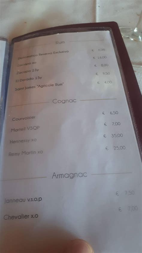 Menu at Mirage pizzeria, Chia