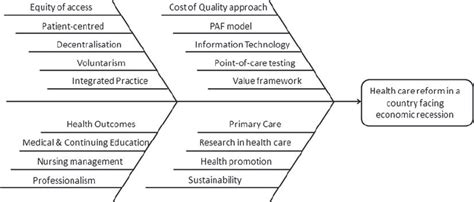 Fishbone Diagram HealthCare