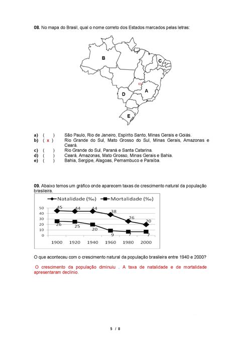 Prova De Geografia 7 Ano 1 Bimestre Respostas 2022 Bego12sport