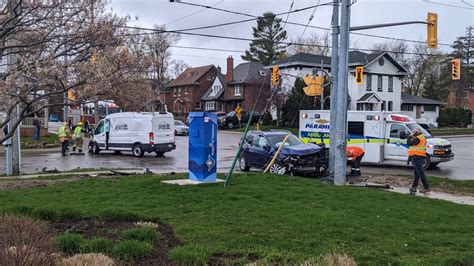 Driver Charged After Crash In Kitchener Ctv News