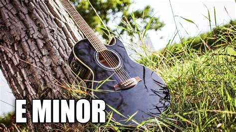 E Minor Acoustic Blues Backing Track Youtube