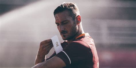 Francesco Totti Captain AS Roma ASR Red Jersey Sport Rome Football Nike ...