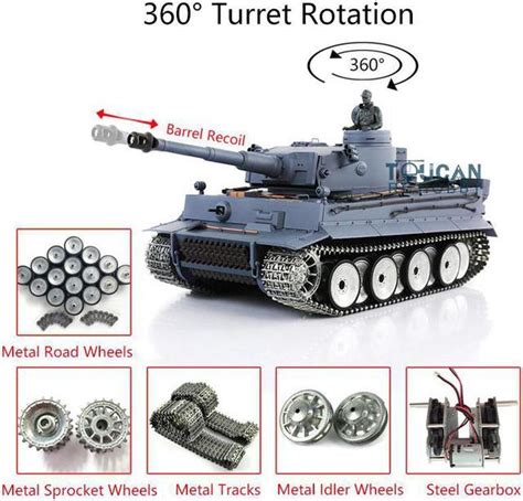 Rc Tank Tactical Vehicle Main Battle Military Remote