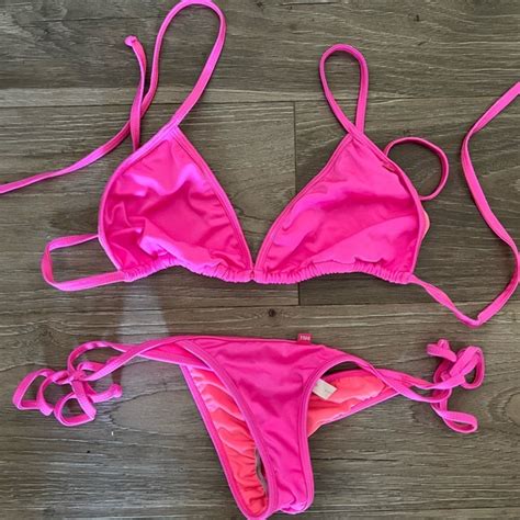 Doll Swimwear Swim Vibrant Pink Bikini Set Doll Swim Chynna Dolls Poshmark
