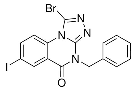 4 Benzyl 1 Bromo 7 Iodo 1 2 4 Triazolo 4 3 A Quinazolin 5 4H One