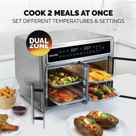 Kalorik Maxx® 26 Quart Flex Trio Air Fryer Oven