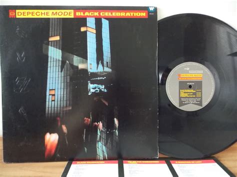 LP DEPECHE MODE BLACK CELEBRATION 1987 C ENCARTE