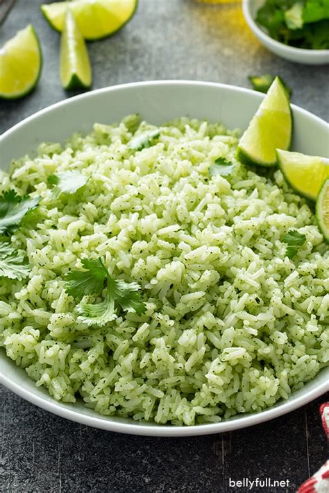 Cilantro Lime Rice recipe - Belly Full