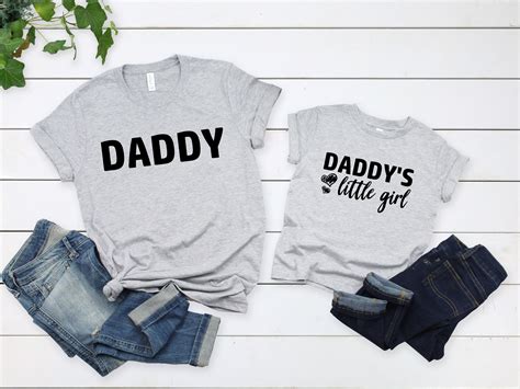 Matching Father And Daughter Shirts Daddy And Me Shirts Daddys Etsy