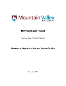 Public Rr Mvp Southgate Project Ferc Filing Mvp Southgate