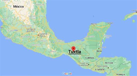 ¿Dónde está Tuxtla? Mapa Tuxtla - ¿Dónde está la ciudad?