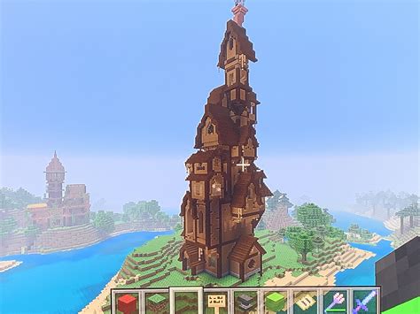 25+ New Minecraft Tower House