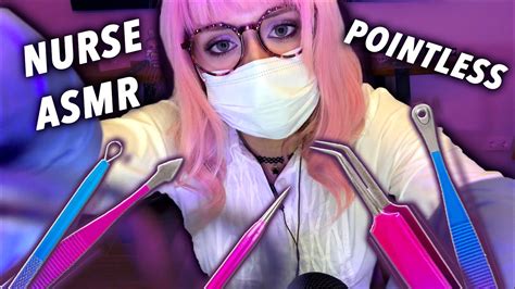 👩🏼‍⚕️ Weird Doctor Exam Unintelligible Asmr Nurse Tweezers Enfermera Raro 💉 Asmr Role Play