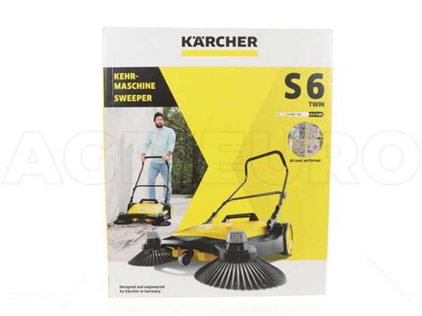 Balayeuse Manuelle Pouss E Karcher S Twin En Promotion Agrieuro