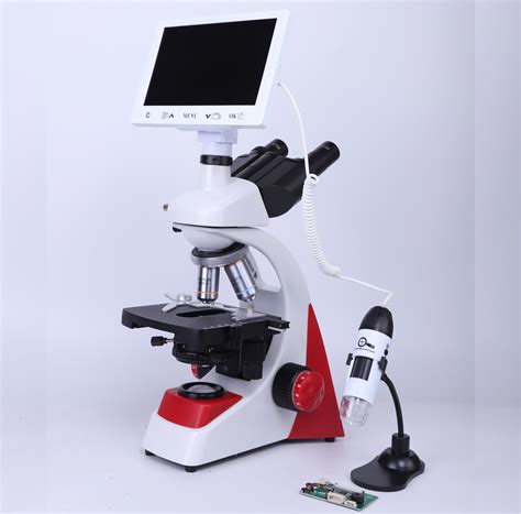 Geefuntech Trinocular Compound [research Grade] Microscope 40x 2500x Magnification With Hd