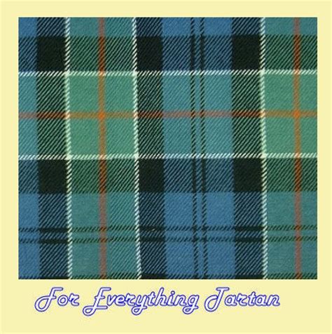 Colquhoun Ancient Tartan 10oz Wool Fabric Lightweight Swatch