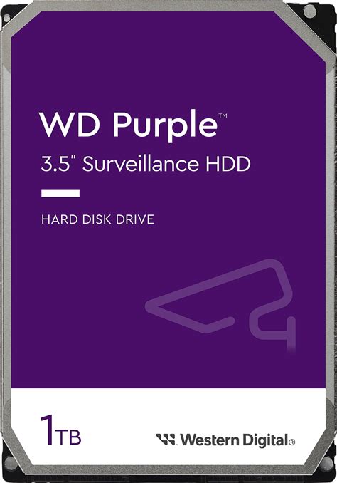 Western Digital Disco Duro Interno Wd Purple Tb Sata Wd Purz