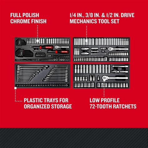 308pc Mechanics Tool Set Craftsman