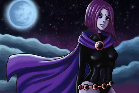 Teen Titans-(raven) fan art by IndigoAngel97 on DeviantArt