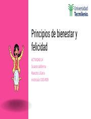 Act Pdf Principios De Bienestar Y Felicidad Actividad Susana