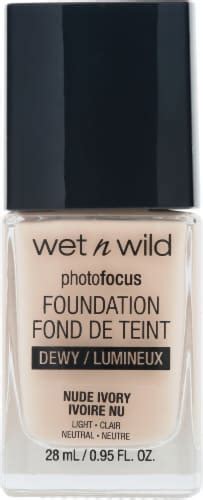 Wet N Wild Photo Focus Nude Ivory Dewy Foundation Ct Kroger