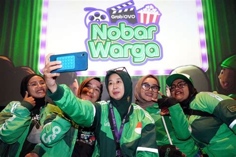 Mitra Pengemudi Grab Di Bandung Nobar Film Siksa Kubur